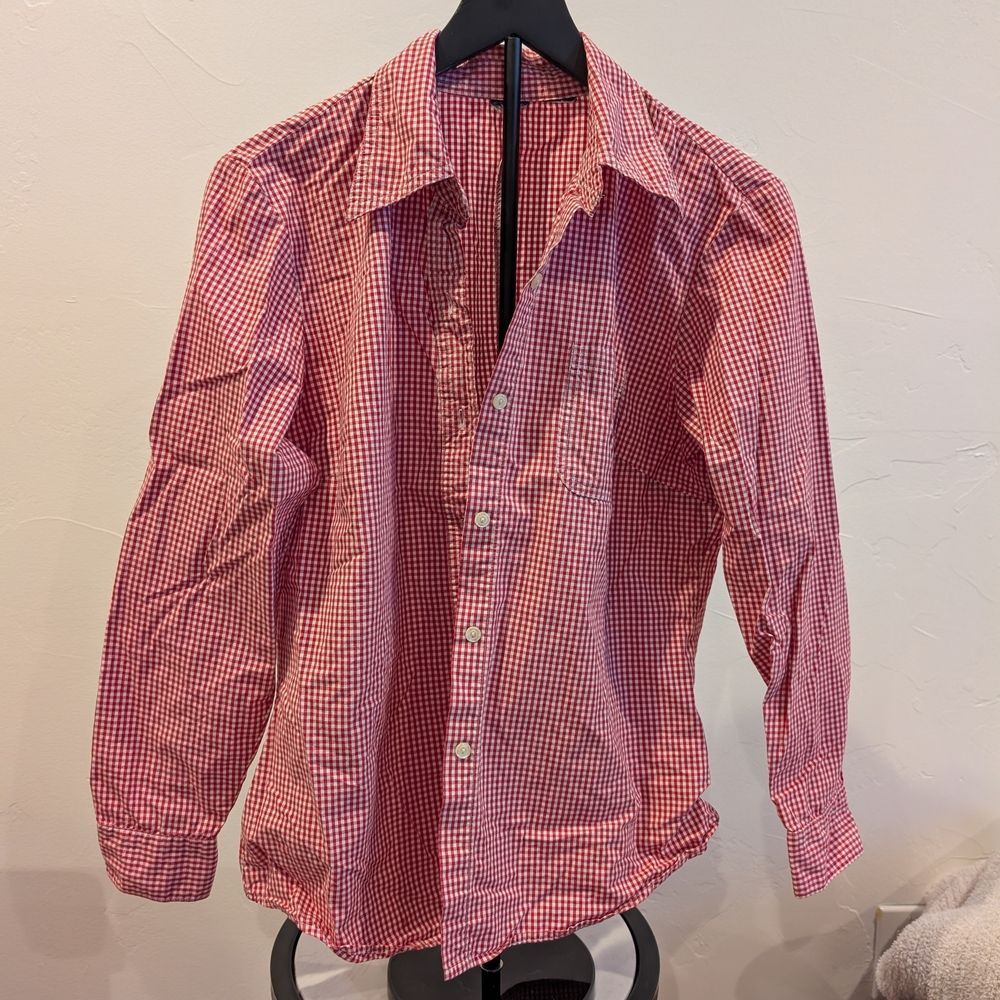 Women's Red Checkered Shirt